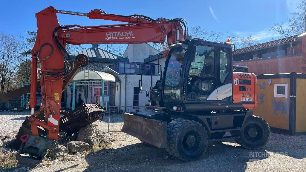 Hitachi ZX 145 W-6 Hjulgrävare