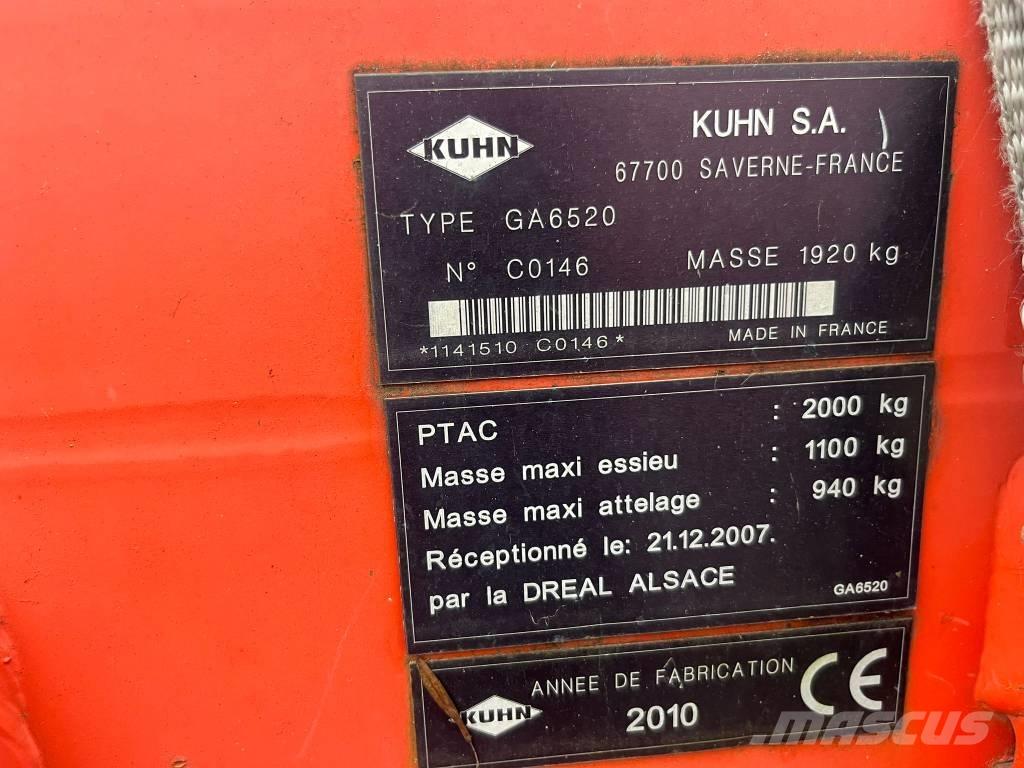 Kuhn 6520 Inplastare