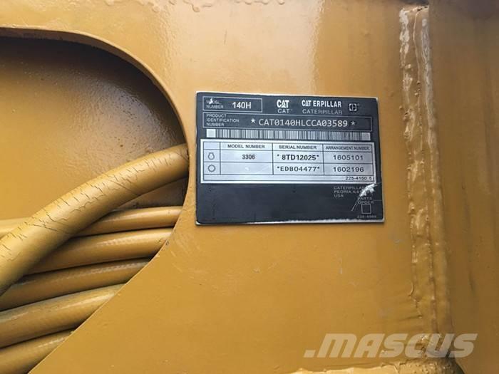 CAT 140 H Väghyvlar