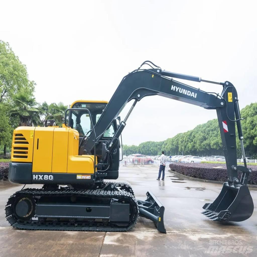 Hyundai HX80 Bandgrävare