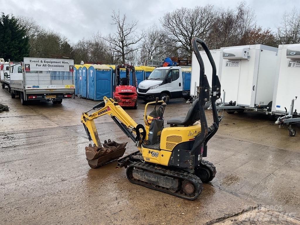 Yanmar SV08 Minigrävare < 7t