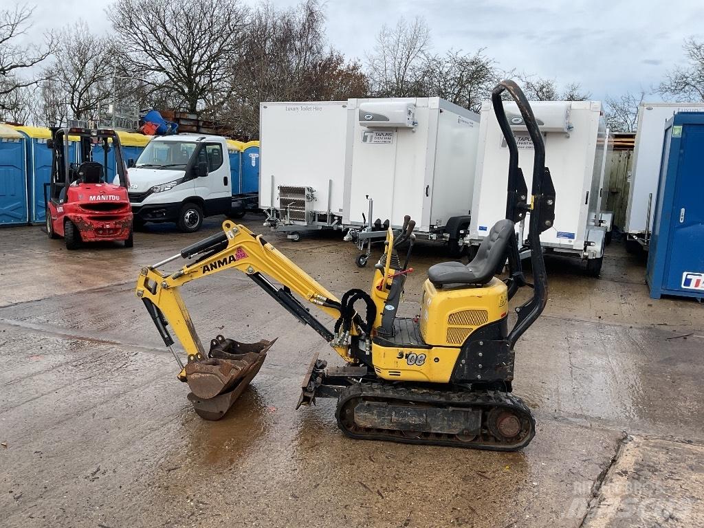 Yanmar SV08 Minigrävare < 7t