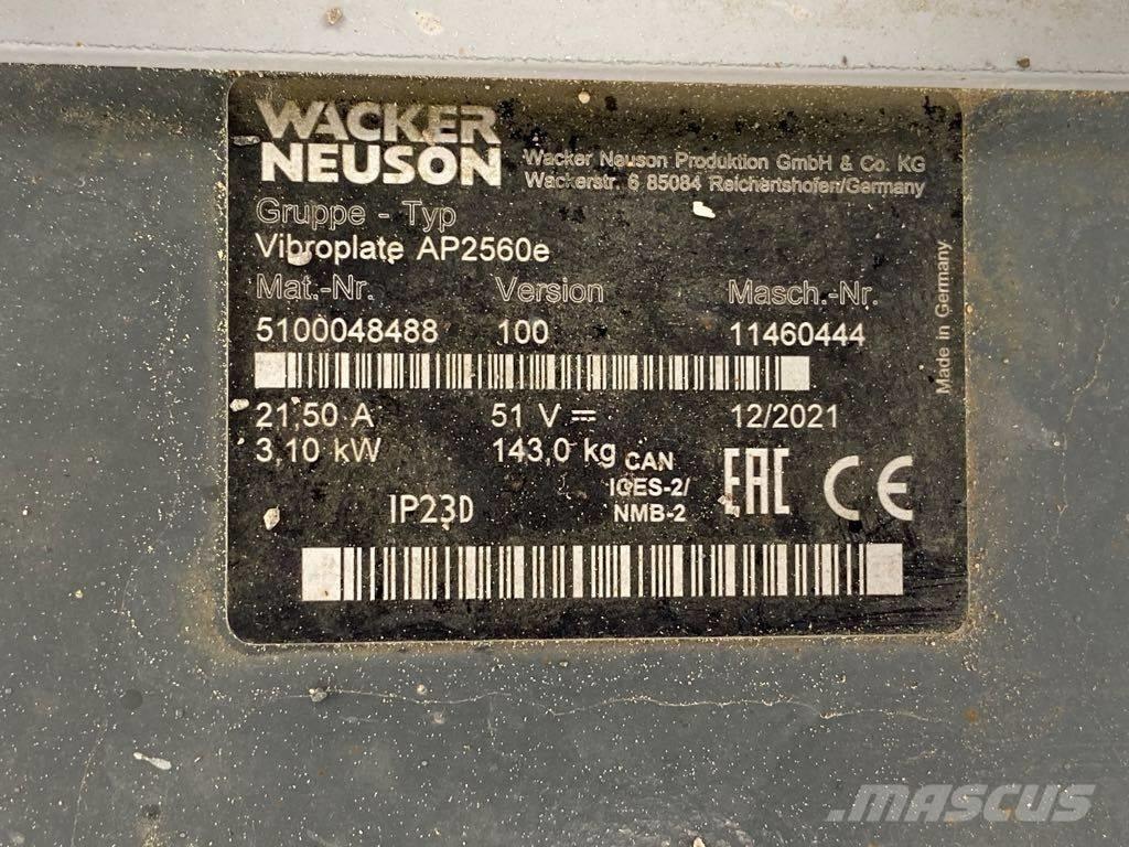 Wacker Neuson AP2560 Markvibratorer