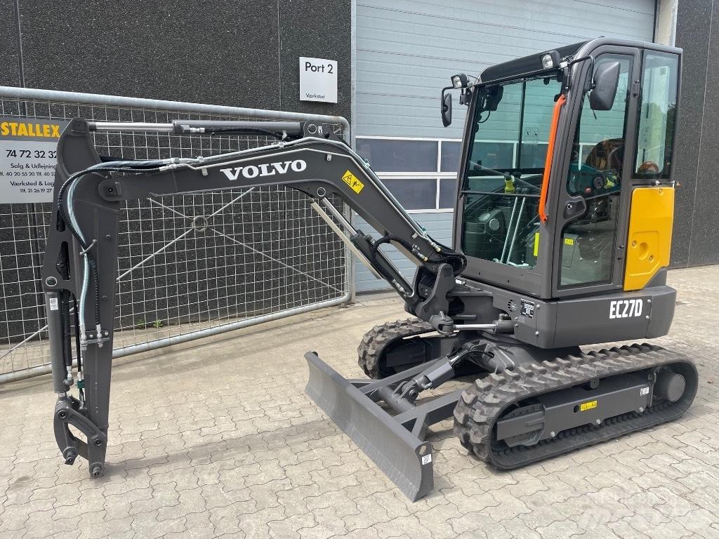 Volvo EC27D Minigrävare < 7t