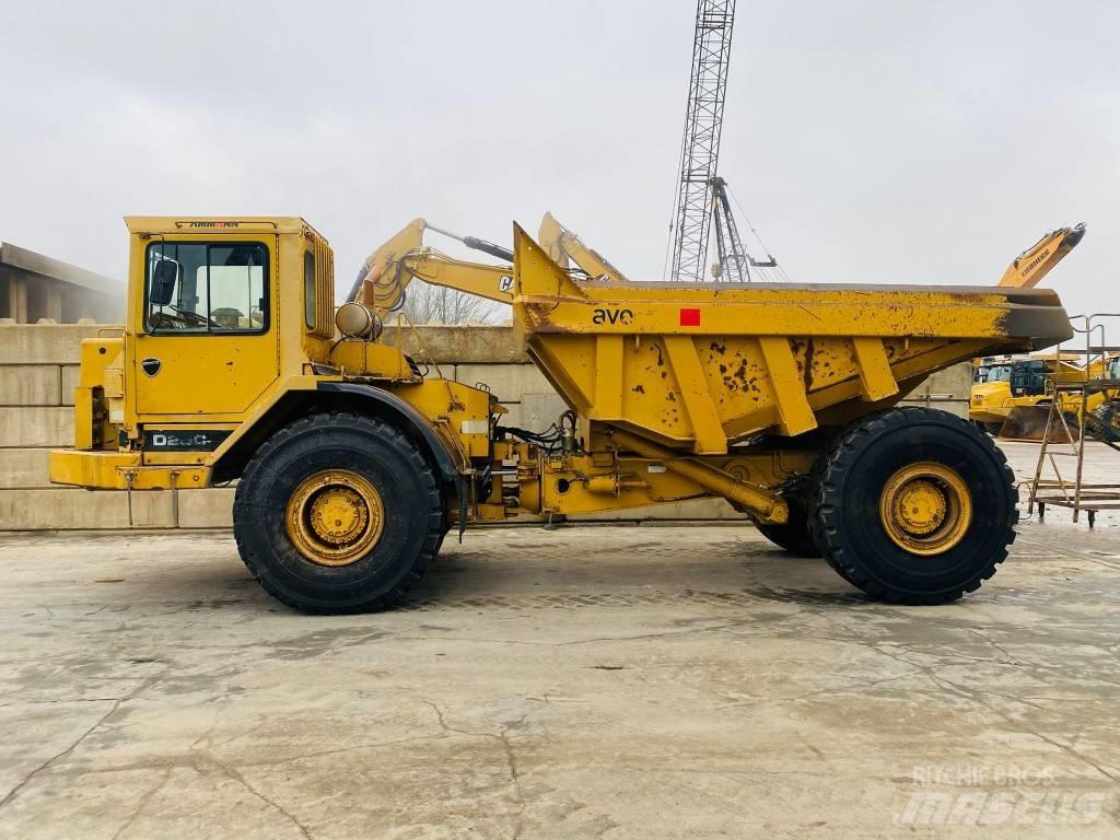 CAT D 25 C Midjestyrd dumper
