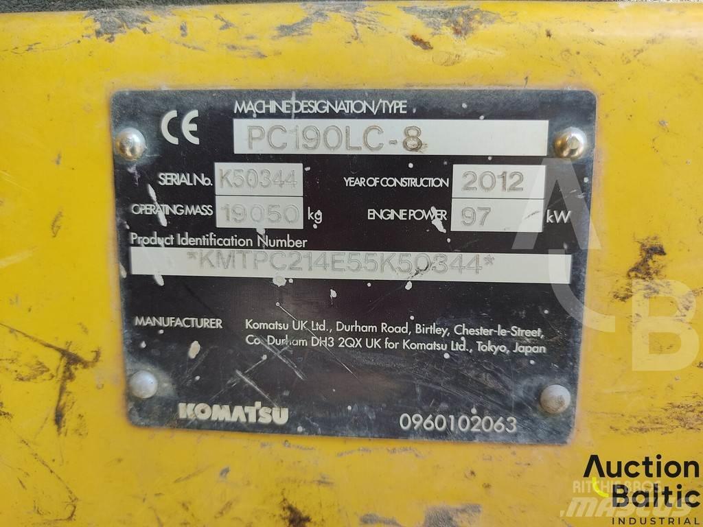 Komatsu PC190LC-8 Bandgrävare