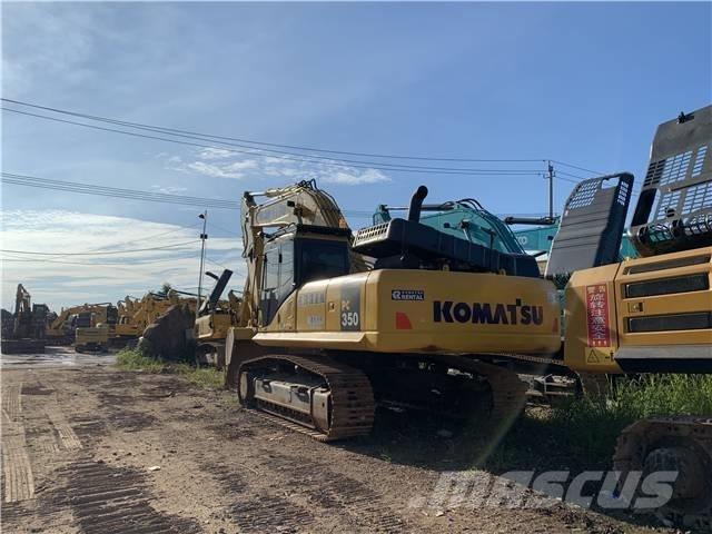 Komatsu PC350 Bandgrävare
