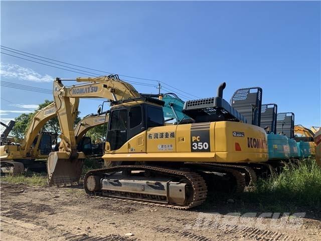 Komatsu PC350 Bandgrävare