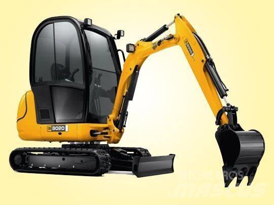 JCB 8020 Minigrävare < 7t