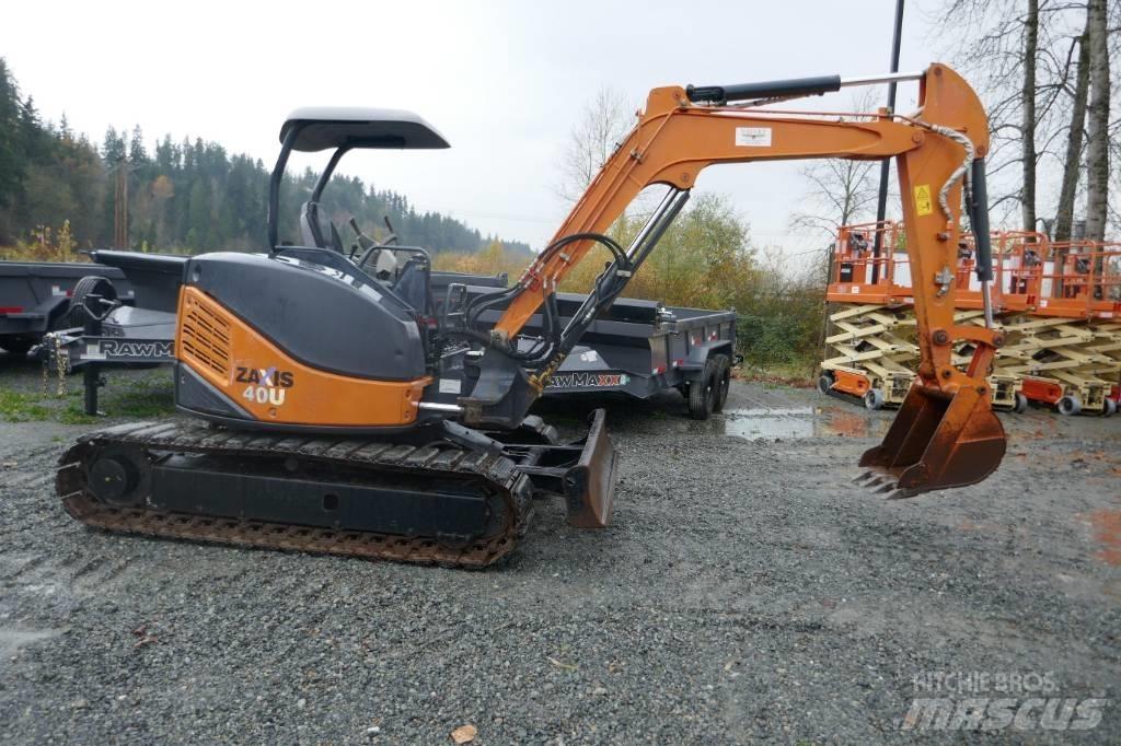 Hitachi ZX40U-3 Minigrävare < 7t