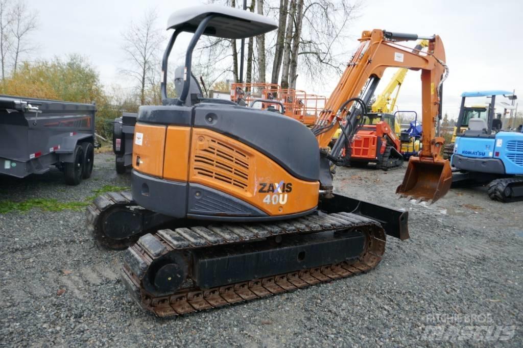 Hitachi ZX40U-3 Minigrävare < 7t