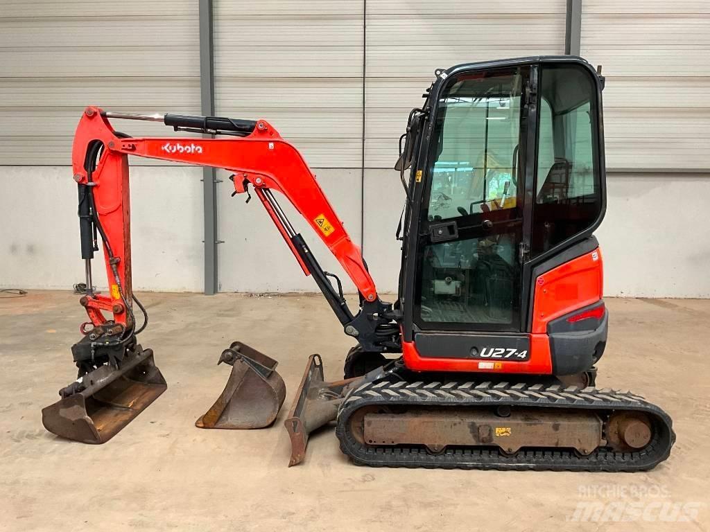 Kubota U 27-4 Minigrävare < 7t