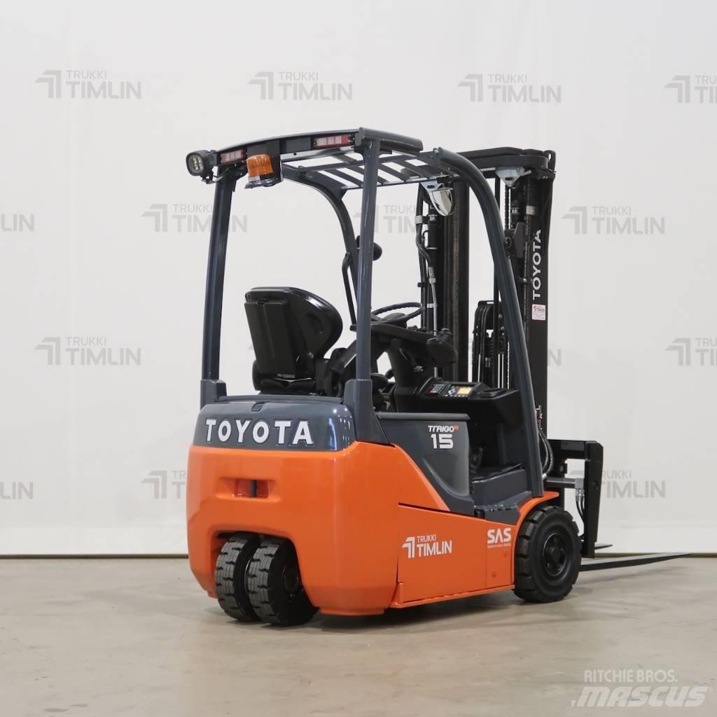 Toyota 8FBE15T Elmotviktstruckar