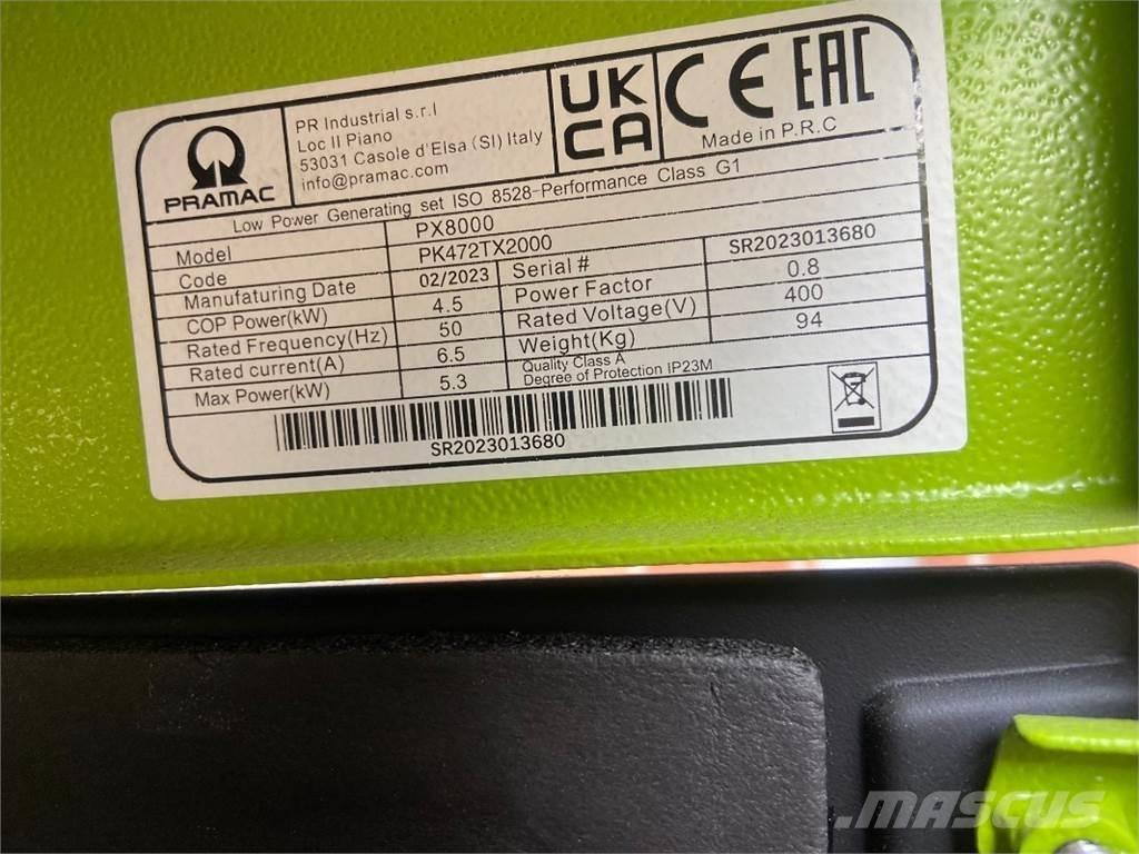Pramac PX 8000 Övriga generatorer