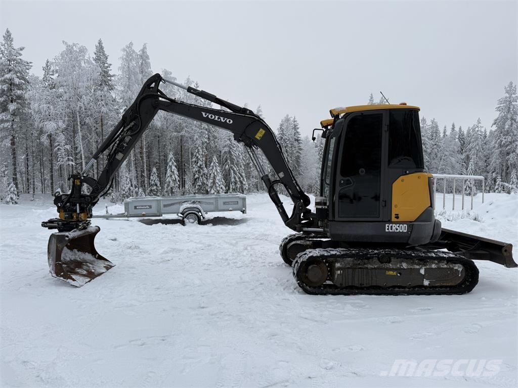 Volvo ECR50D Minigrävare < 7t