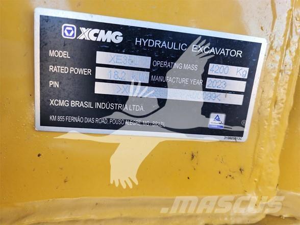 XCMG XE35U Minigrävare < 7t