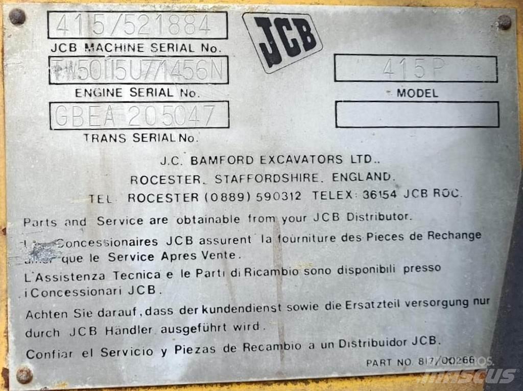 JCB 415P Hjullastare