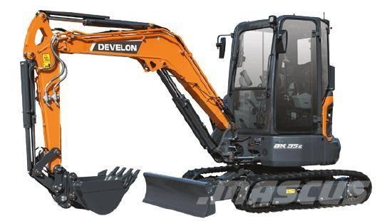 Doosan DX35Z-7 Minigrävare < 7t