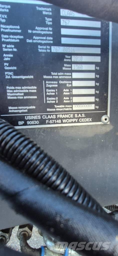 CLAAS 355 Rundbalspressar