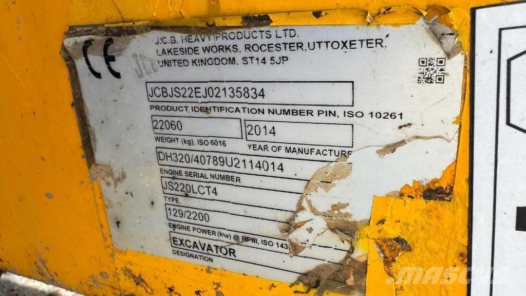JCB JS 220 LC Bandgrävare