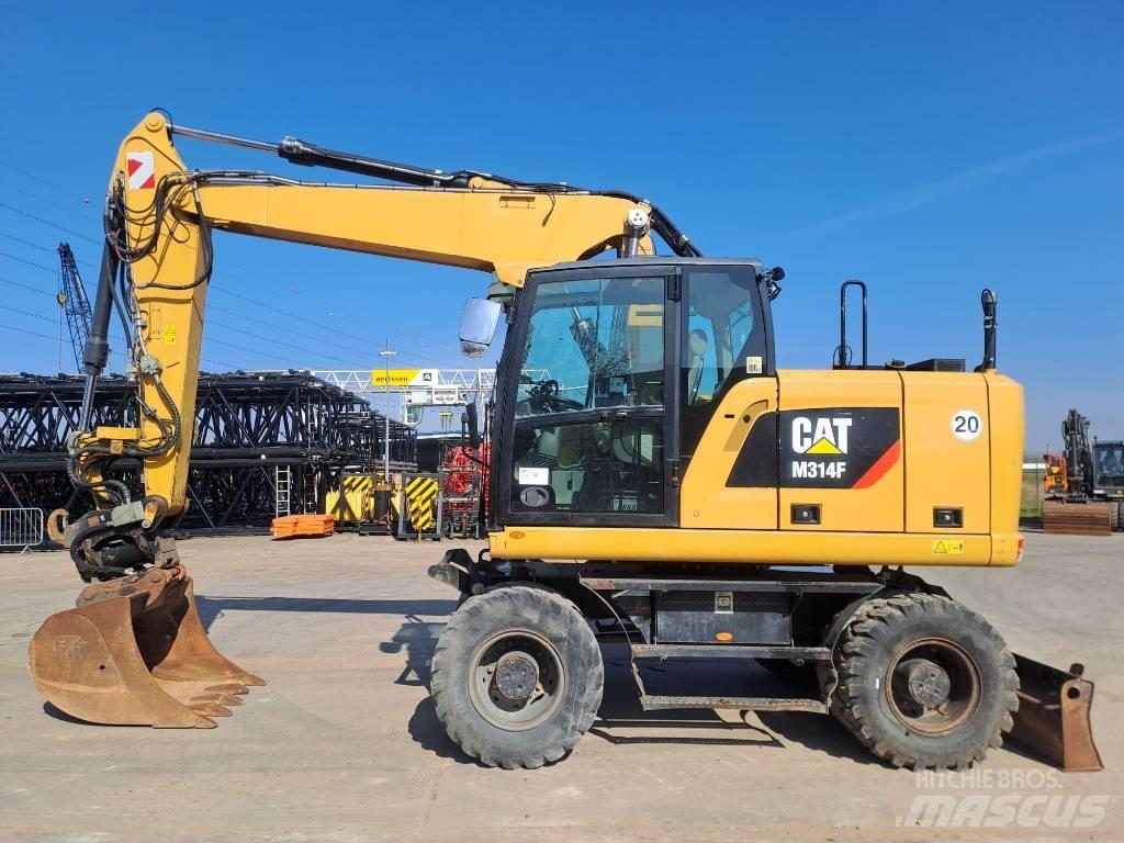 CAT M314F Hjulgrävare