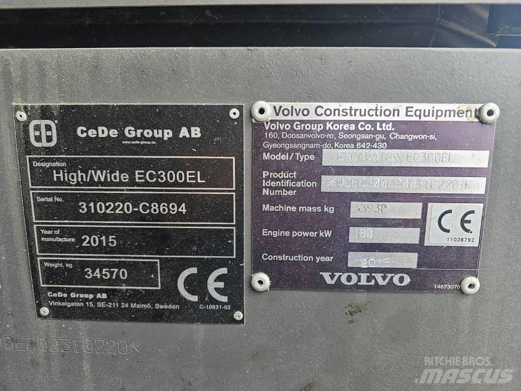 Volvo EC 300 EL Bandgrävare
