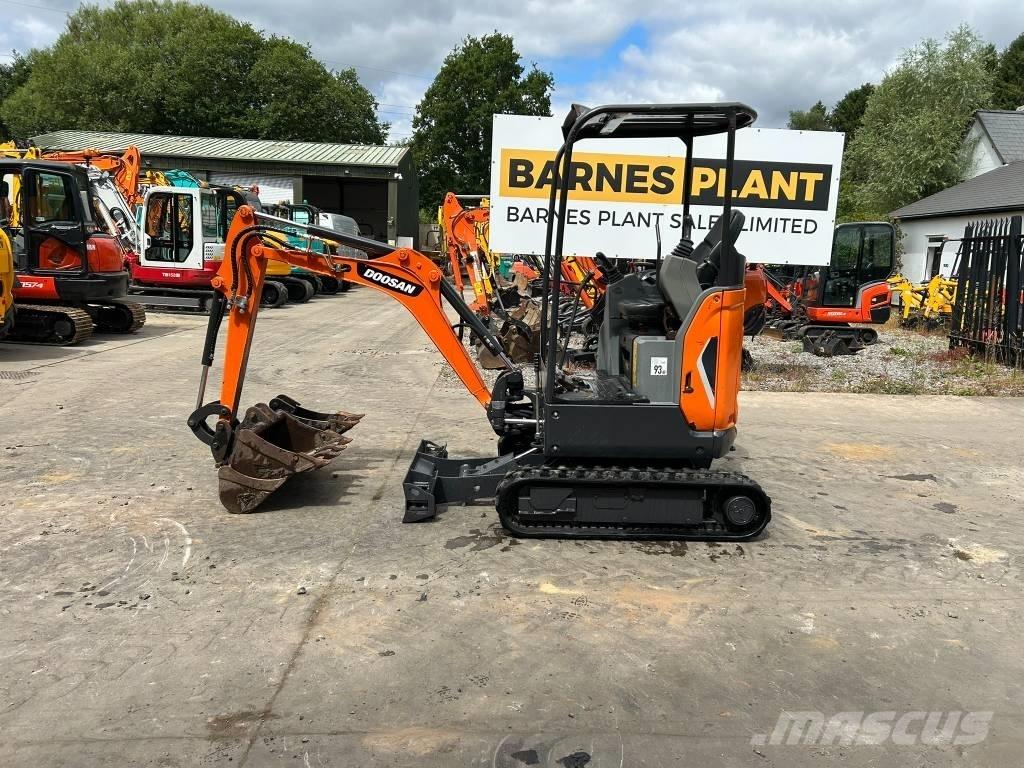 Doosan DX17Z Minigrävare < 7t