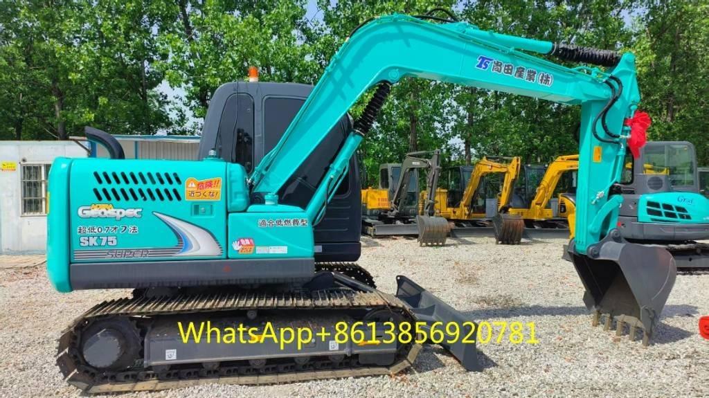 Kobelco SK 75 Bandgrävare