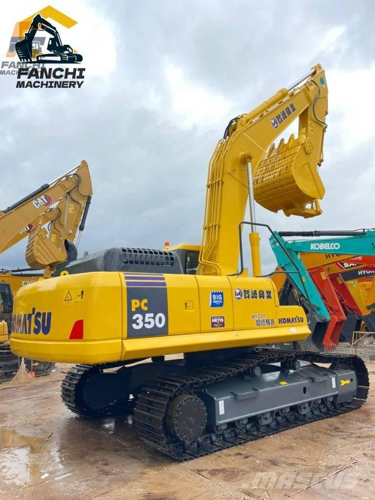 Komatsu PC350 Bandgrävare