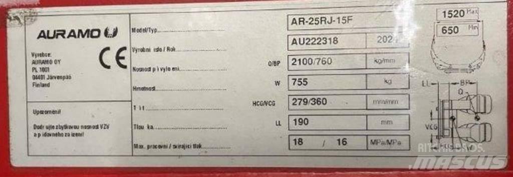 Auramo AR-25RJ-15F Rullklämaggregat