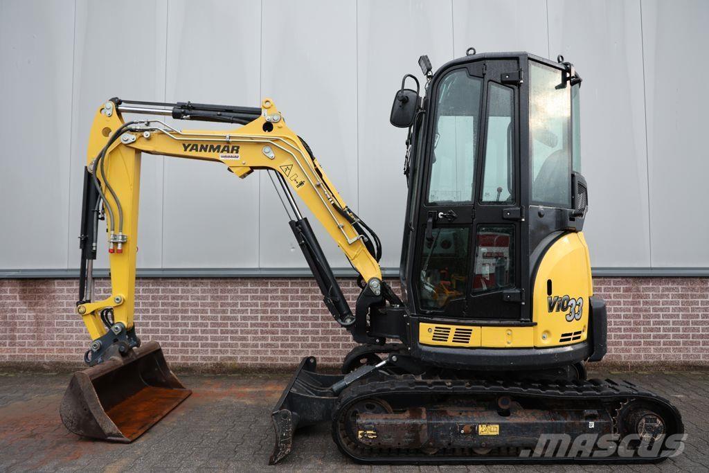 Yanmar VIO33U Minigrävare < 7t