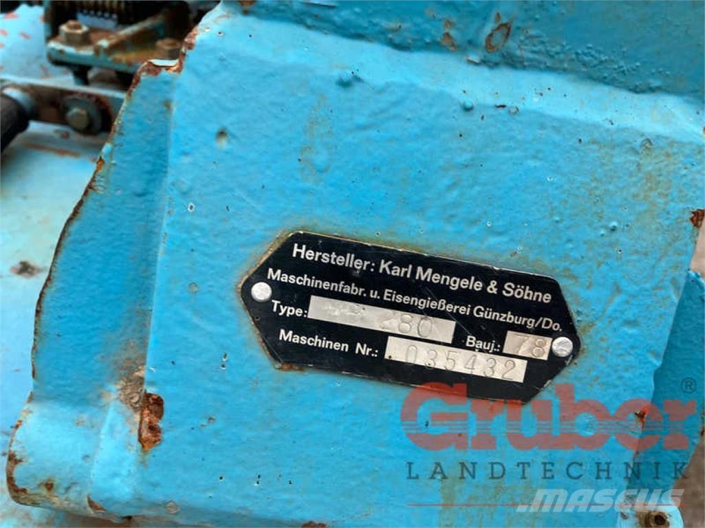 Mengele MB 280 Självgående fälthackar