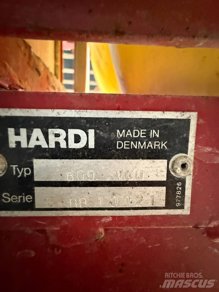 Hardi 600 SVCO Monterade sprutor