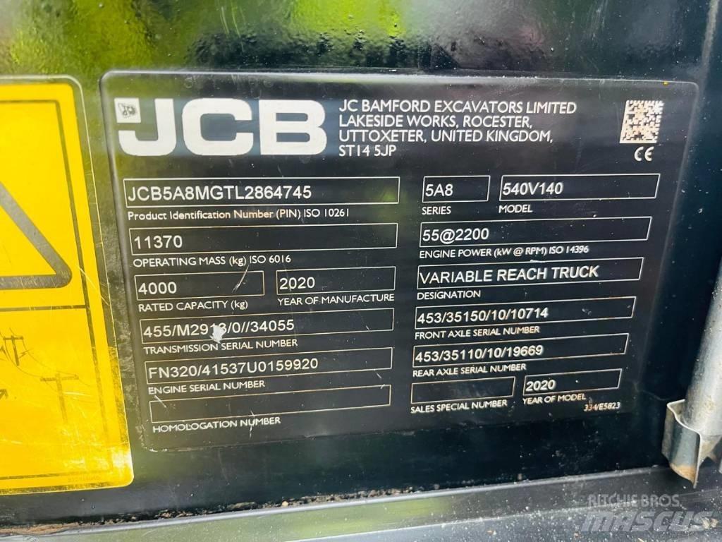 JCB 540-140 Teleskoplastare