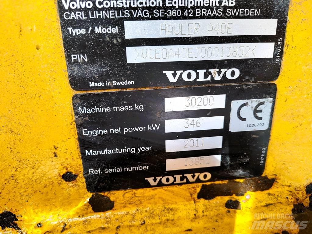 Volvo A 40 E Midjestyrd dumper