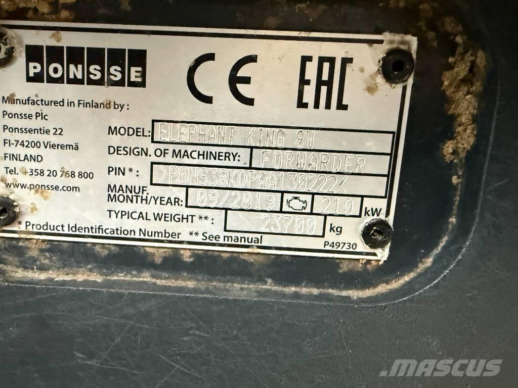 Ponsse Elephant King Skotare