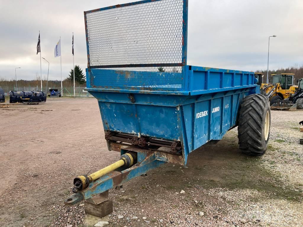 Videbaek Jumbo 600 Fast- och kletgödselspridare