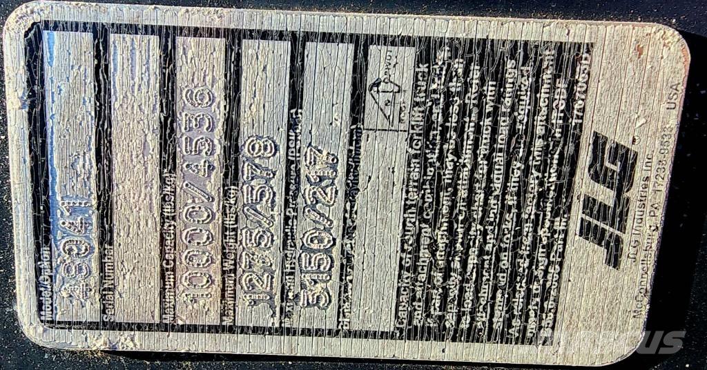 JLG Fork-Side Tilt Pallgafflar