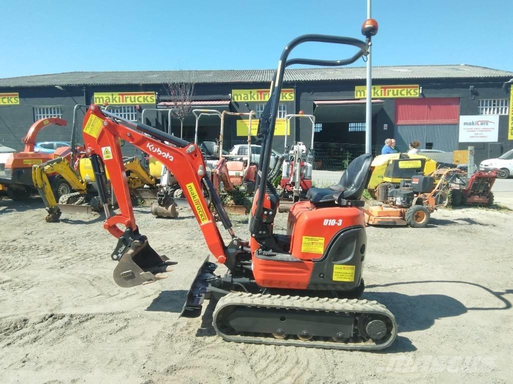 Kubota U 10-3 Minigrävare < 7t