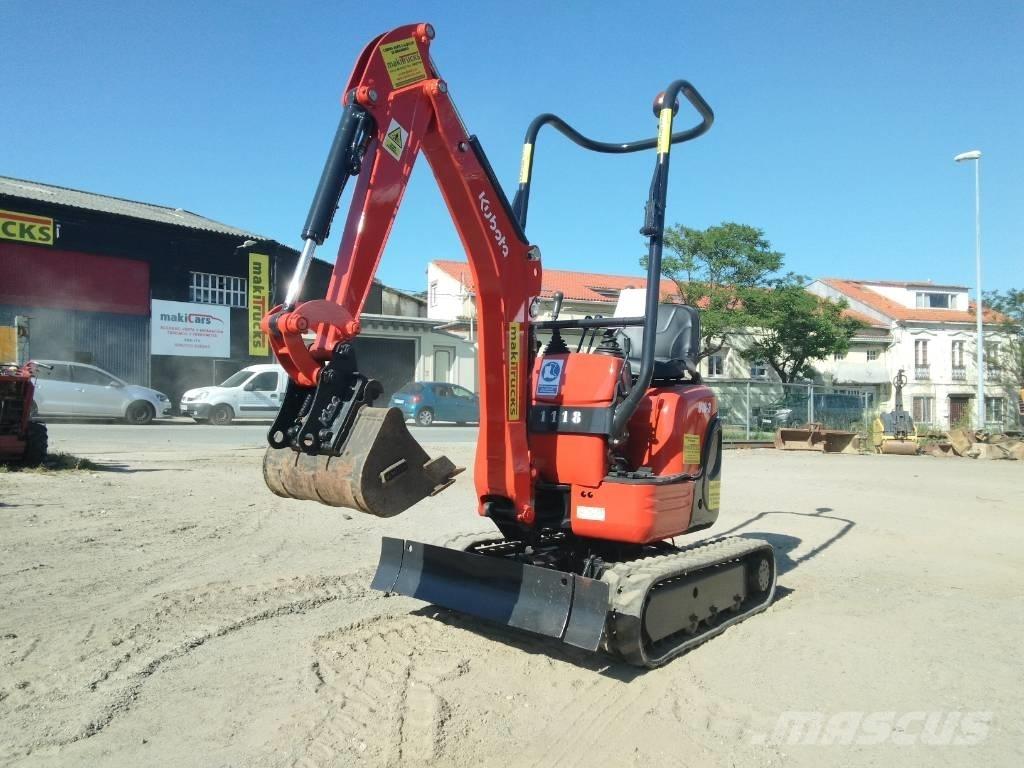 Kubota U 10-3 Minigrävare < 7t