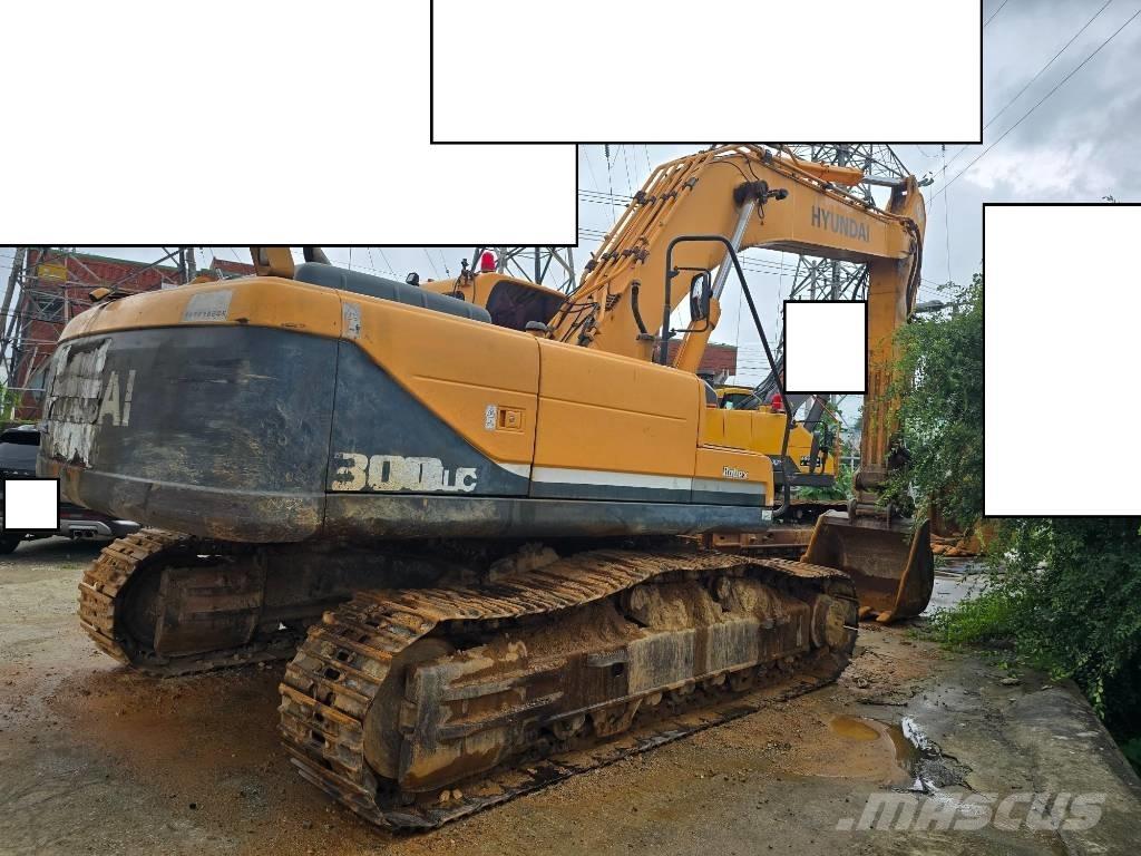 Hyundai Robex 300 LC Bandgrävare