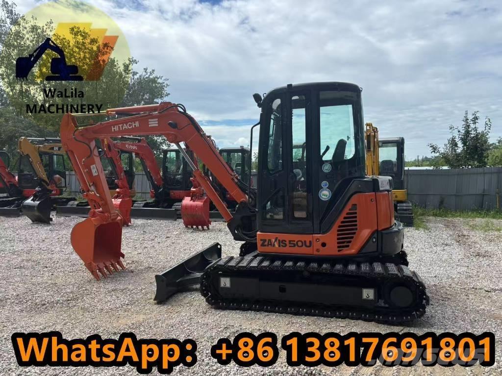 Hitachi ZX 50 U-3 Minigrävare < 7t