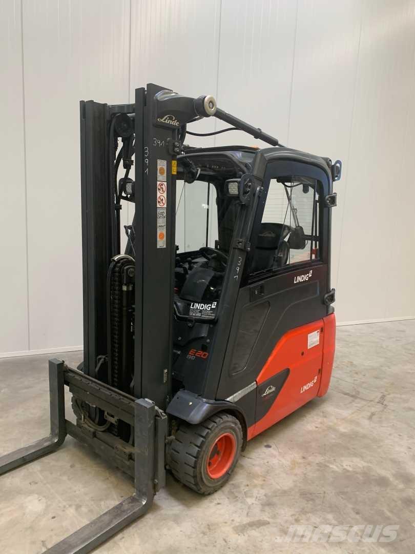 Linde E20L Elmotviktstruckar