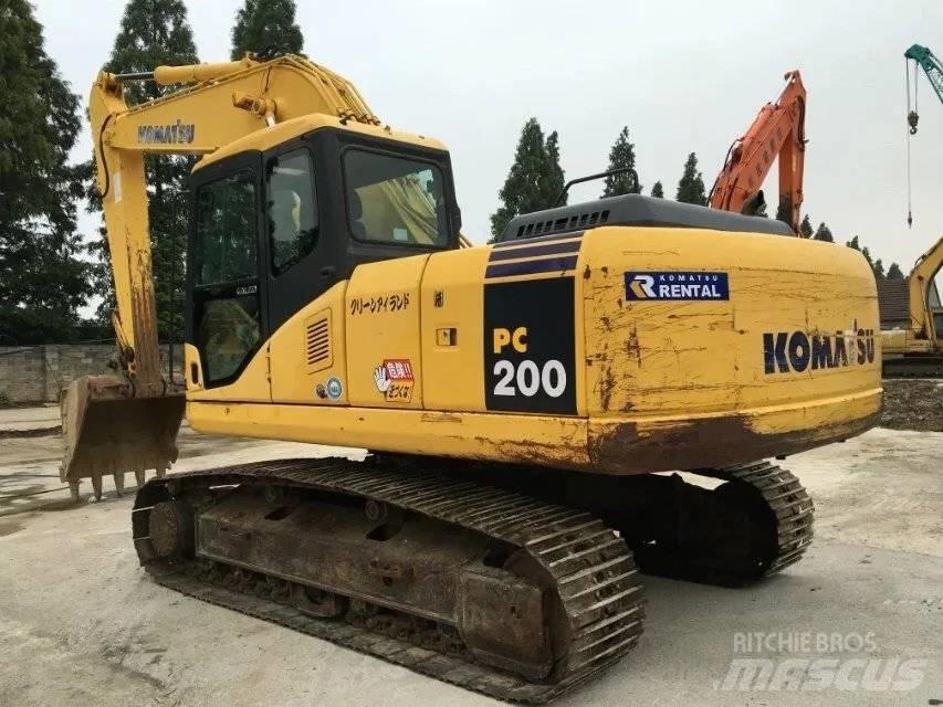 Komatsu pc200-7 Bandgrävare