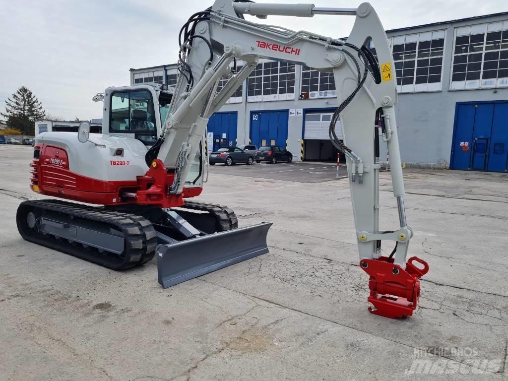 Takeuchi TB 290 CV Midigrävmaskiner 7t - 12t