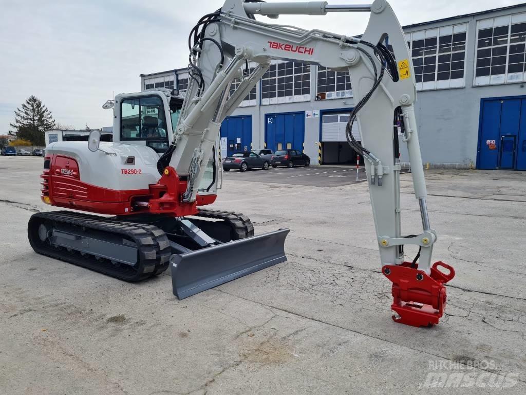 Takeuchi TB 290 CV Midigrävmaskiner 7t - 12t