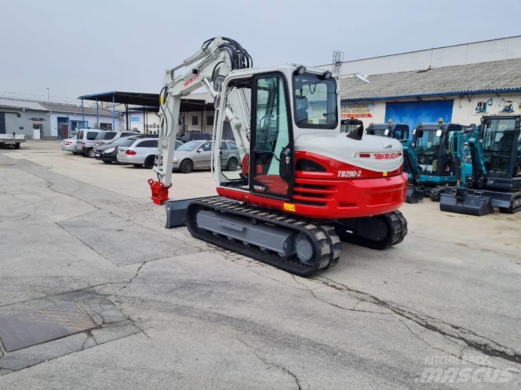 Takeuchi TB 290 CV Midigrävmaskiner 7t - 12t