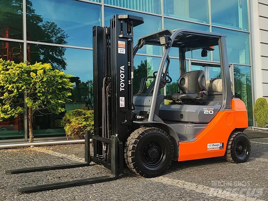Toyota 02-8FGF20 Gasolmotviktstruckar