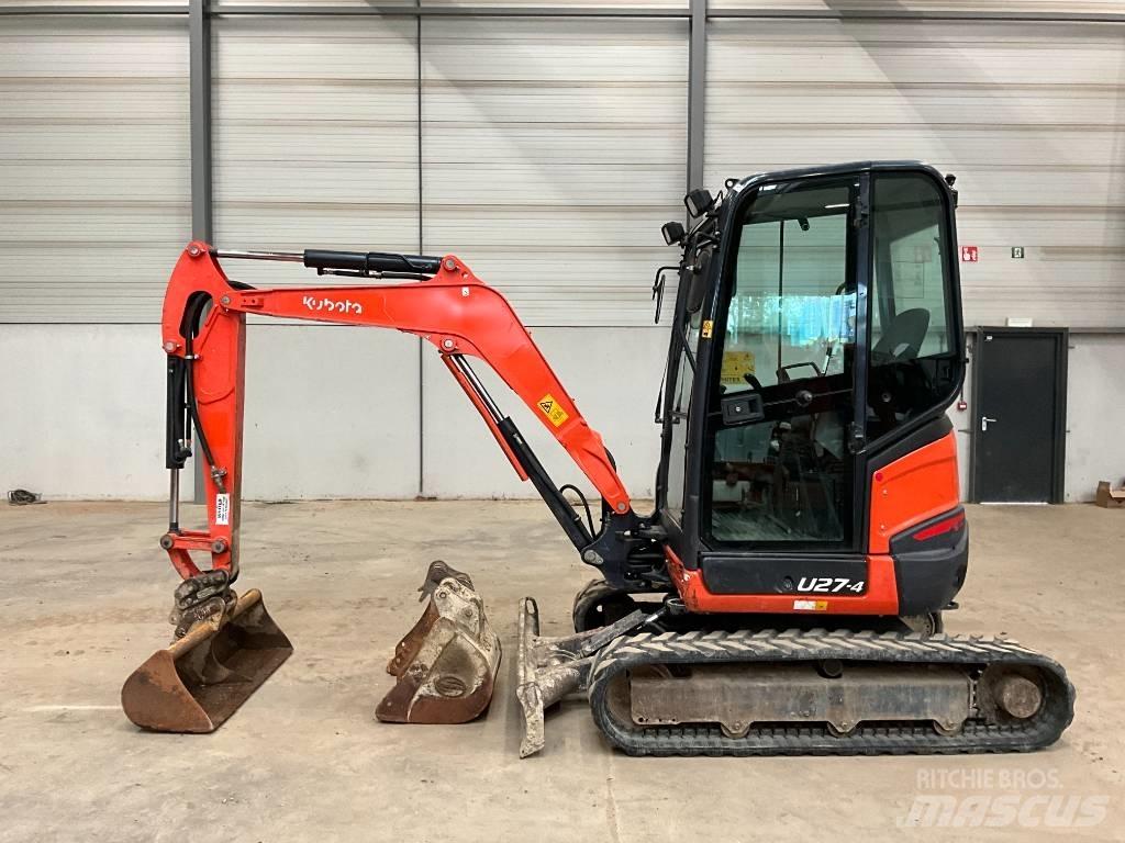 Kubota U 27-4 Minigrävare < 7t