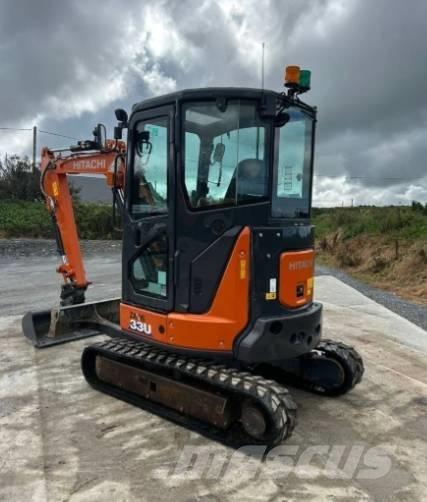 Hitachi ZX 33 U-6 Minigrävare < 7t